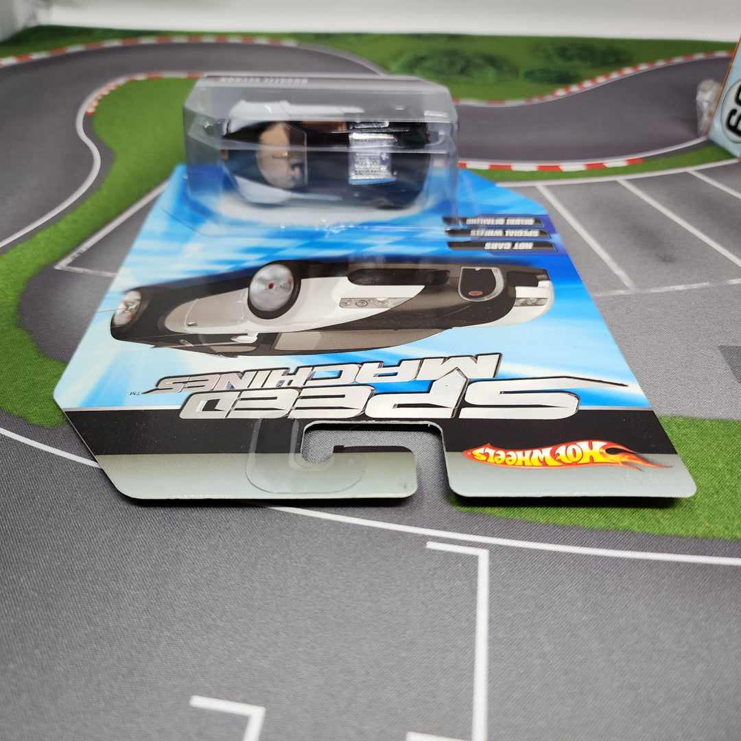 Bugatti Veyron * Black/White * Hot Wheels Speed Machines
