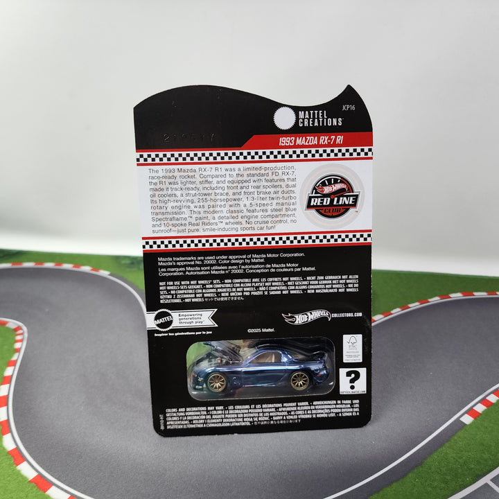 1993 Mazda RX-7 R1 * Hot Wheels RLC Red Line Club