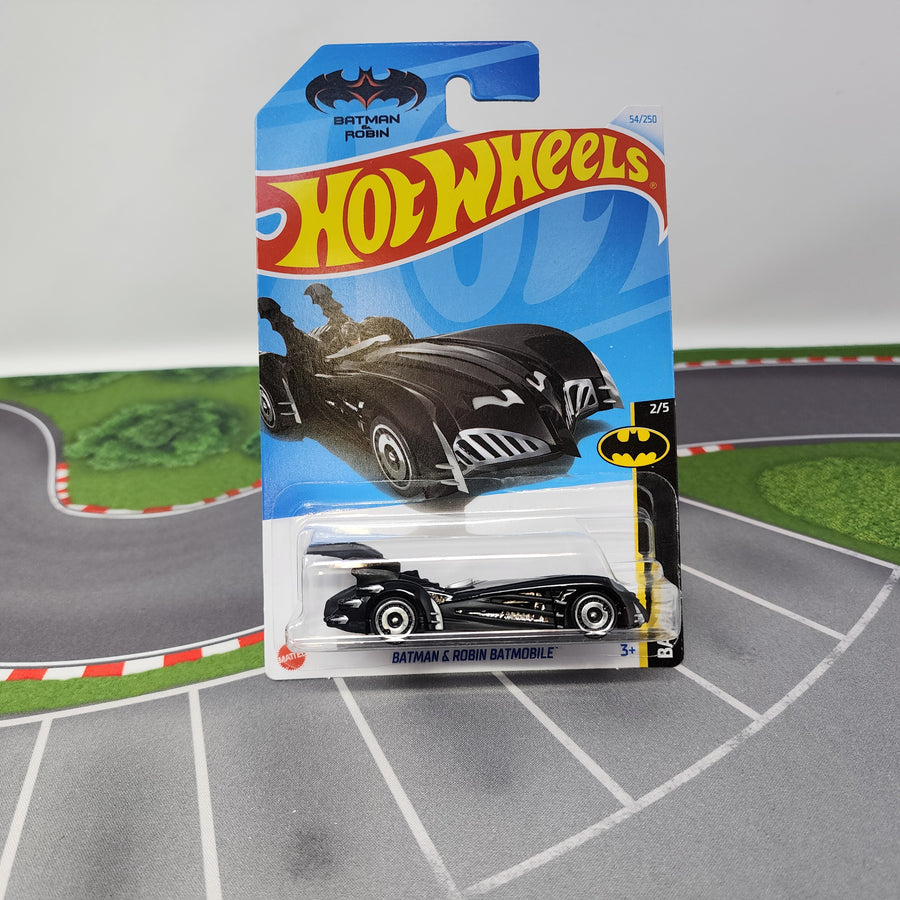 Batman & Robin Batmobile #54 * Hot Wheels 2024 – Wheelcollectors LLC