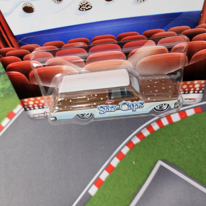 64 Chevy Nova Delivery Sno Caps * Hot Wheels Pop Culture Nestle