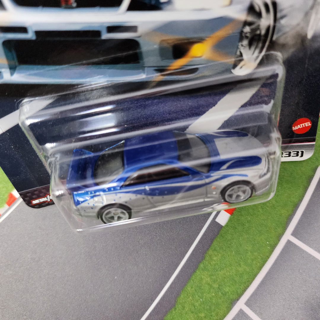 Nissan Skyline GT-R BCNR33 * Hot Wheels Fast & Furious Quick