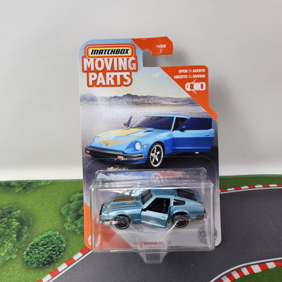 ヒューストンズのデモ音源とブルーハーツのレアトラックス 1982 Datsun 280 ZX * Light Blue * Matchbox Moving Parts