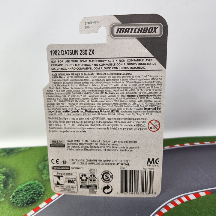 1982 Datsun 280 ZX * Light Blue * Matchbox Moving Parts