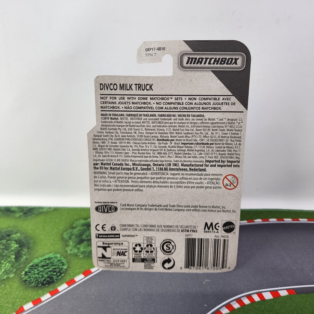 3個セット DIVCO Milk Truck * WHITE * Matchbox Moving Parts – Wheelcollectors LLC