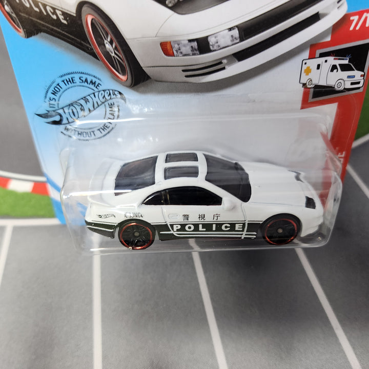 Nissan 300ZX Twin Turbo POLICE #187 * White * 2020 Hot Wheels