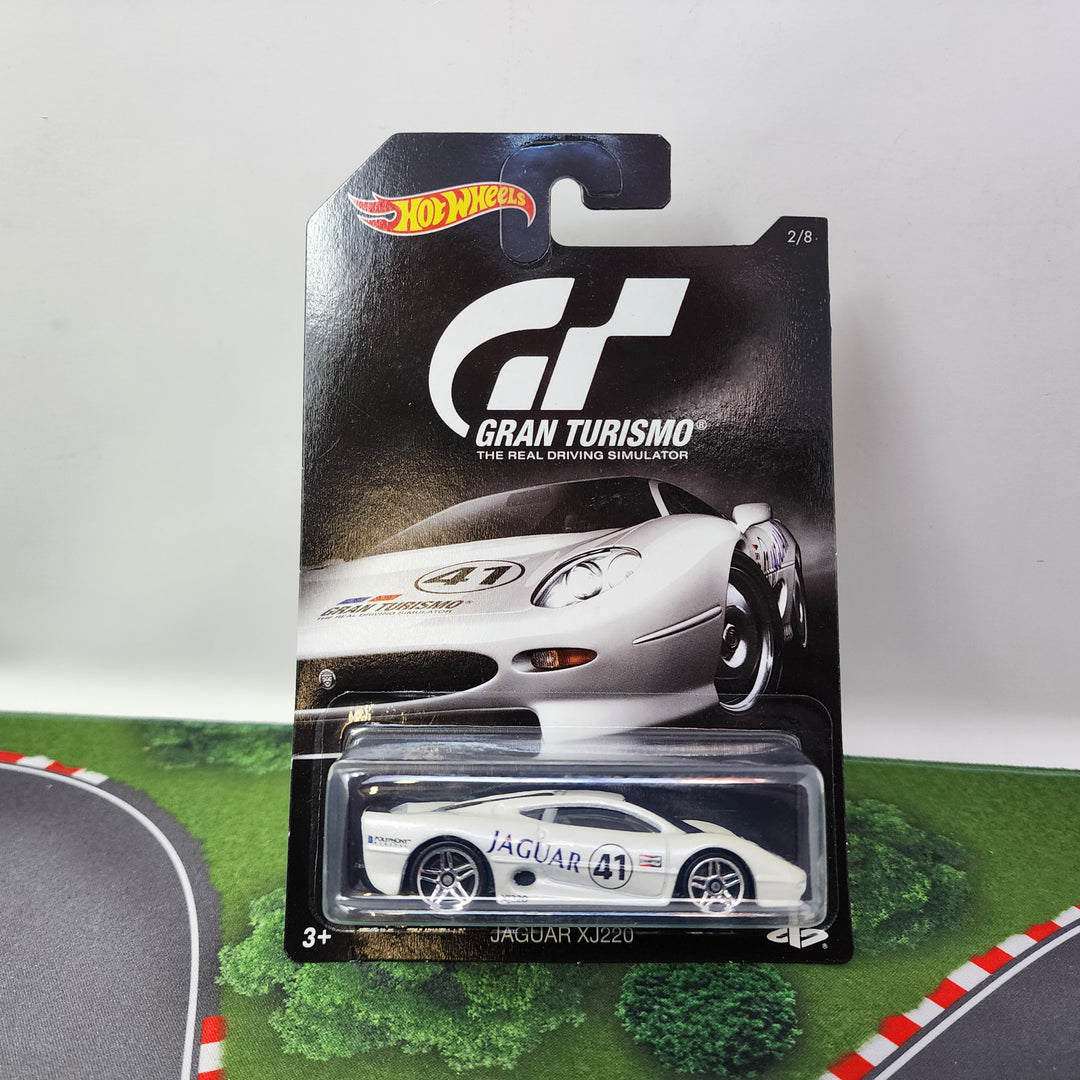 Jaguar XJ220 * White * Hot Wheels Gran Turismo – Wheelcollectors LLC