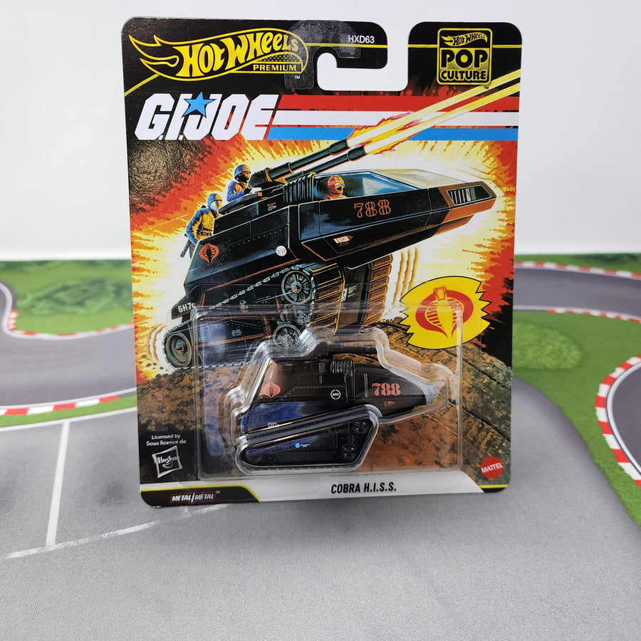 Cobra HISS GIJOE * 2026 Hot Wheels Pop Culture Case Q