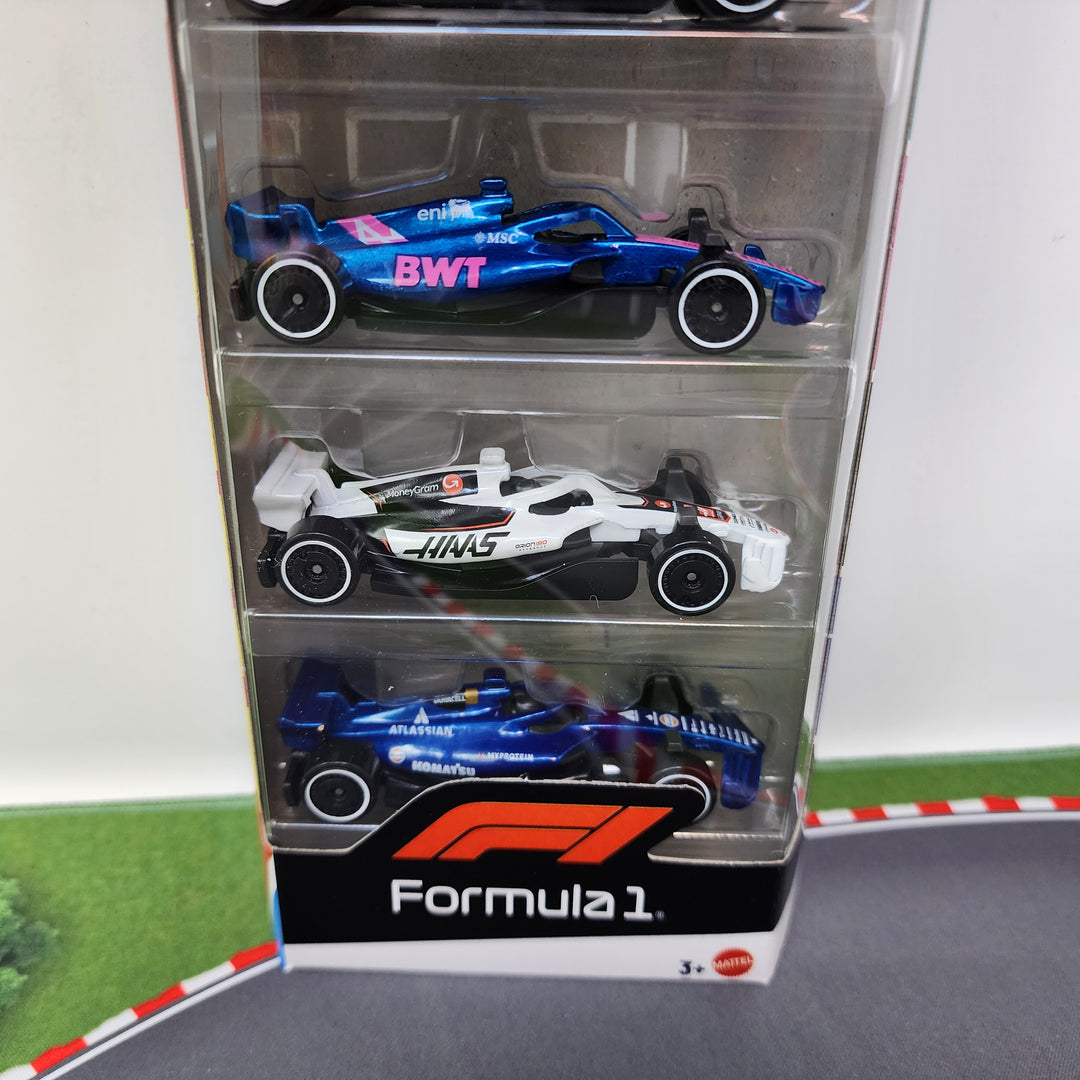 NEW!! 2025 F1 Cars Formula 1 * 5 Pack * 2026 Hot Wheels Formula 1