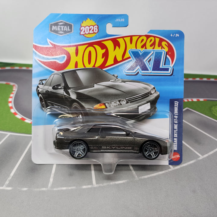Nissan Skyline GT-R BNR32 #4 * 2026 Hot Wheels XL 1:43 Scale * New