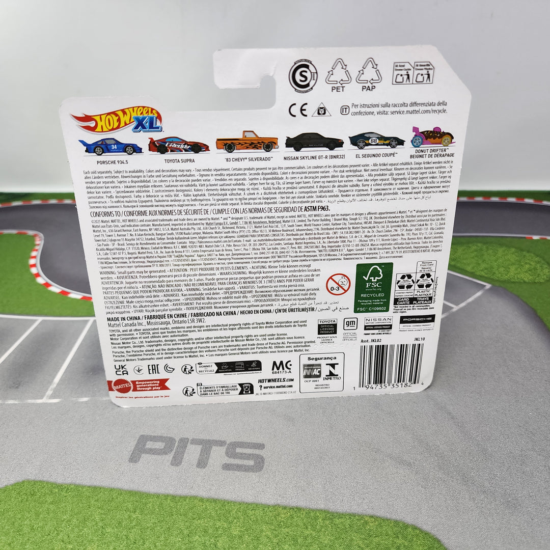 Toyota Supra #2 Greddy * 2026 Hot Wheels XL 1:43 Scale * New Case