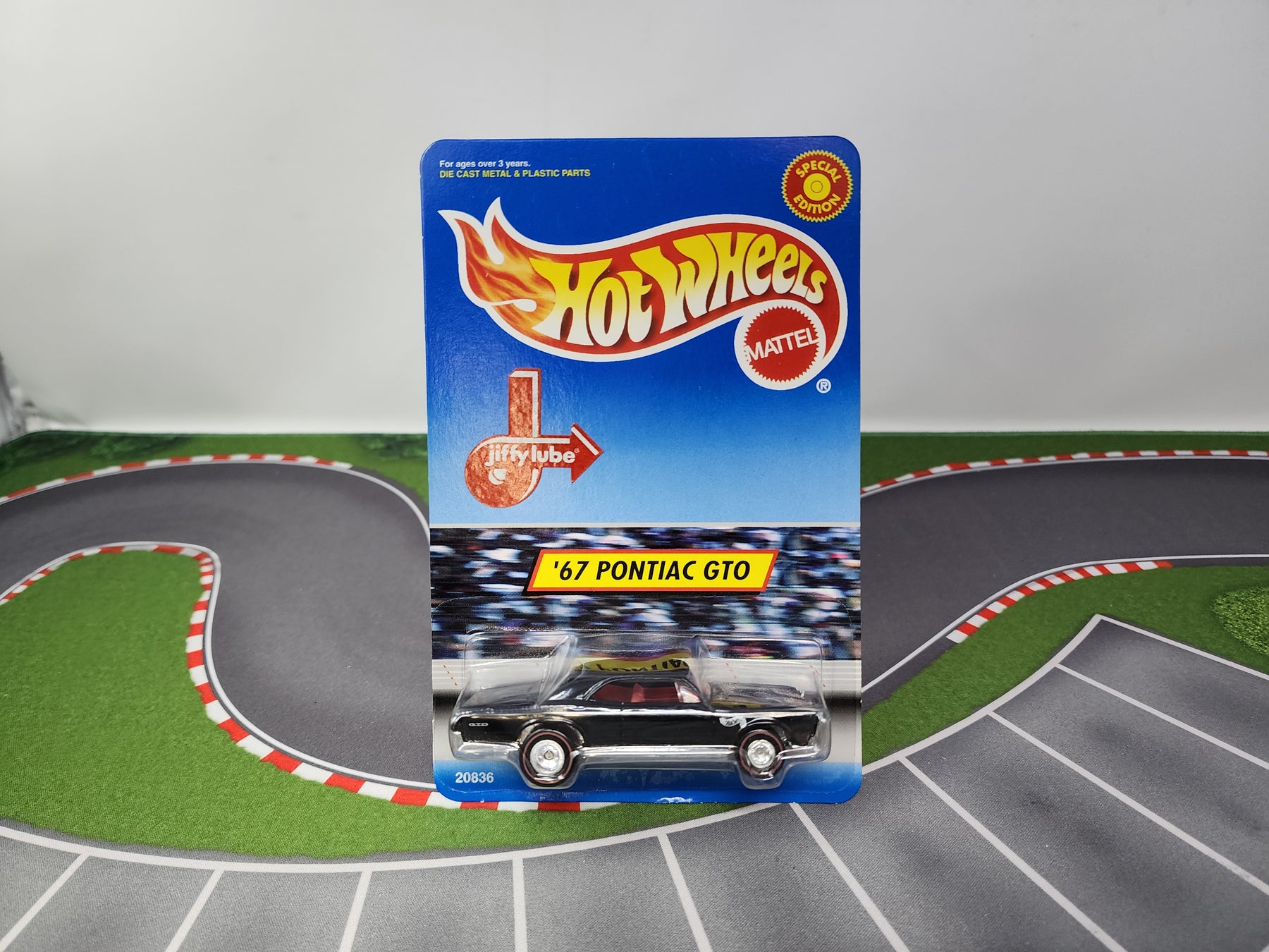67 Pontiac GTO * Black * Hot Wheels Jiffy Lube – Wheelcollectors LLC