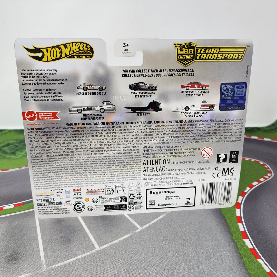 66 Corvair Yenko Stinger & '72 Ramp Truck * 2026 Hot Wheels Team