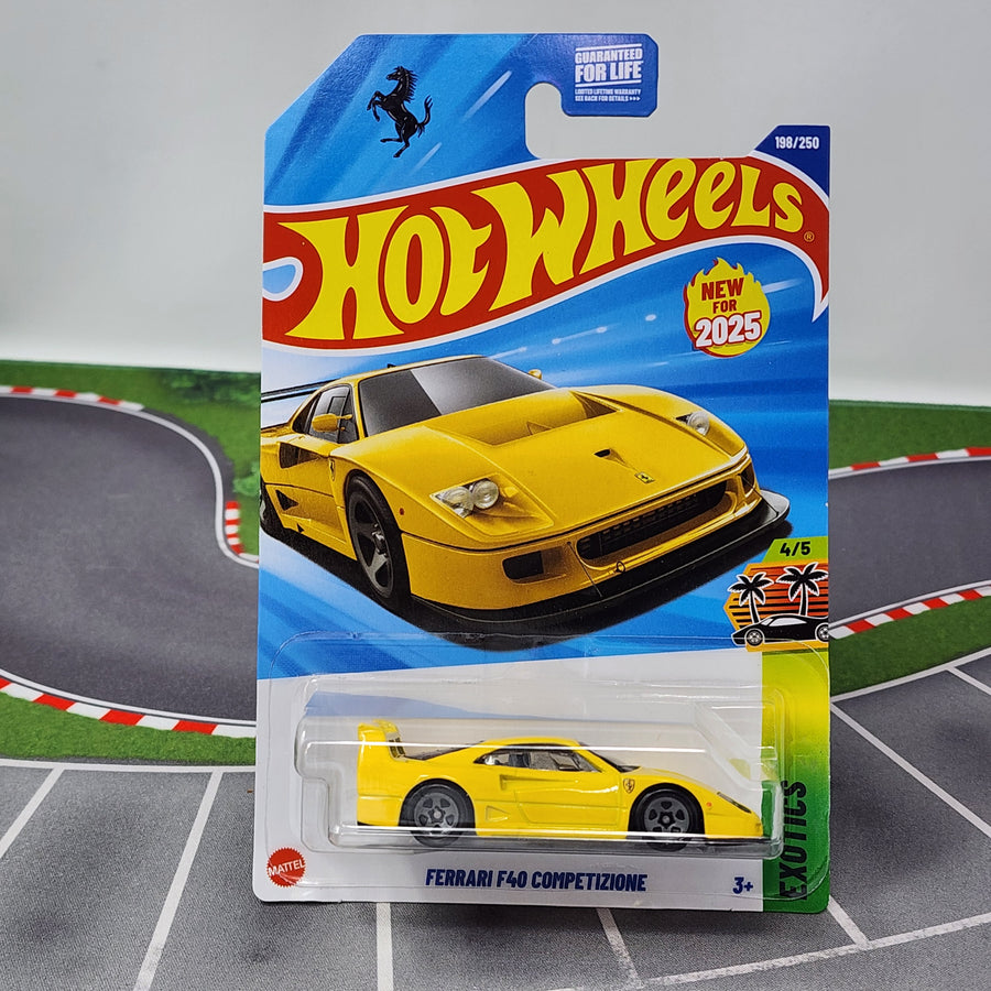 Ferrari 365 GTB4 Competizione #222 * YELLOW * 2025 Hot Wheels