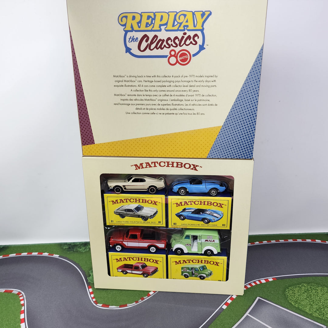 80's 4 Pack * Matchbox Gift Pack The Classics Replay