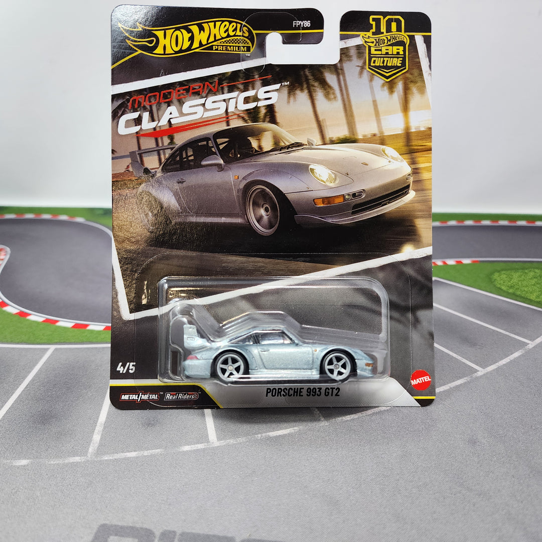 Porsche 993 GT2 * 2026 Hot Wheels Car Culture Modern Classics Case