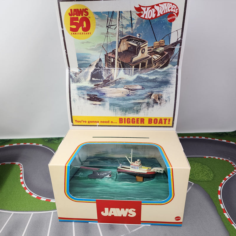 Jaws Movie 50th Anniversary The Orca * Hot Wheels SDCC Mattel