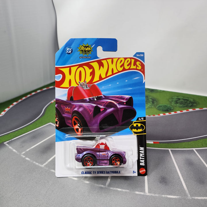 Hot Wheels Batmobile 未開封 Classic TV Series Batmobile #144 * Purple * 2026 Hot Wheels Case G