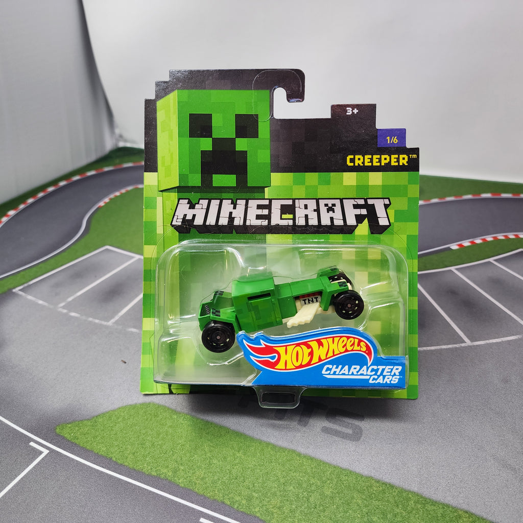 Creeper 1/6 * Hot Wheels Character Cars MineCraft