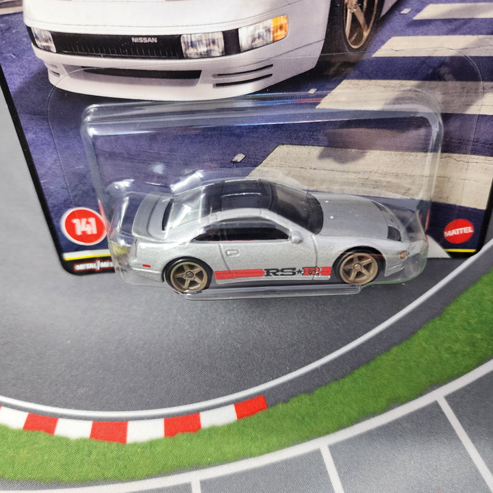 Nissan 300ZX Twin Turbo #141 * Silver * Hot Wheels Boulevard