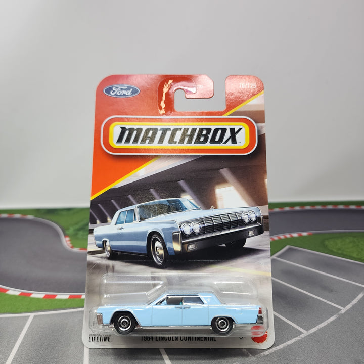 1964 Lincoln Continental #76 * Light Blue * 2026 Matchbox Basic