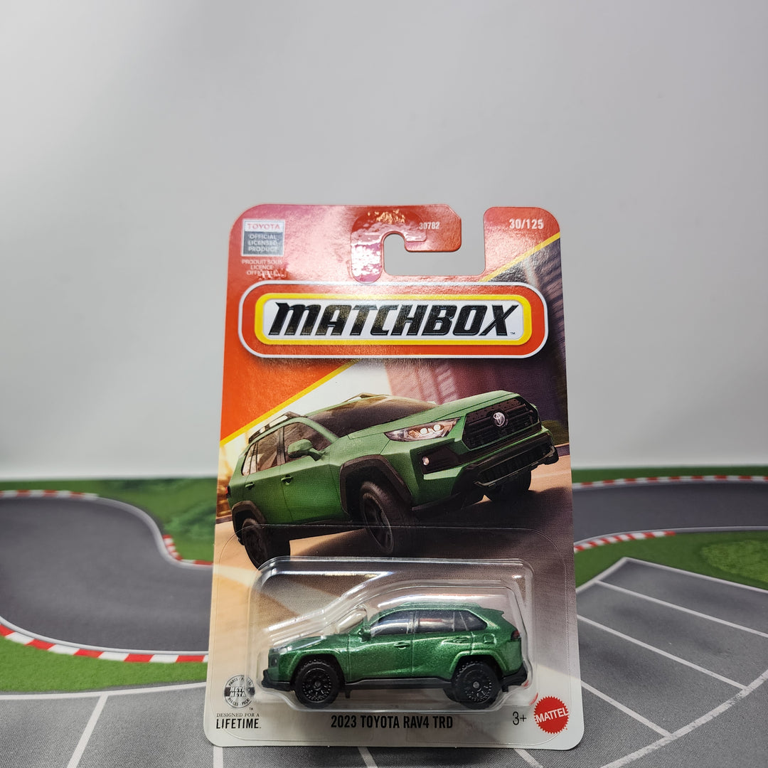 2023 Toyota RAV4 TRD #30 * GREEN * 2026 Matchbox Basic Case D