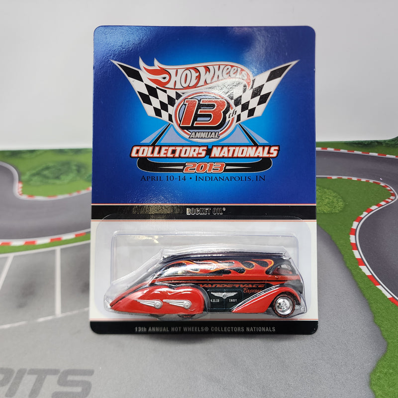 Hot Wheels Rocket Oil Real Riders 限定 Rocket Oil * Hot Wheels Nationals 13th Indianapolis