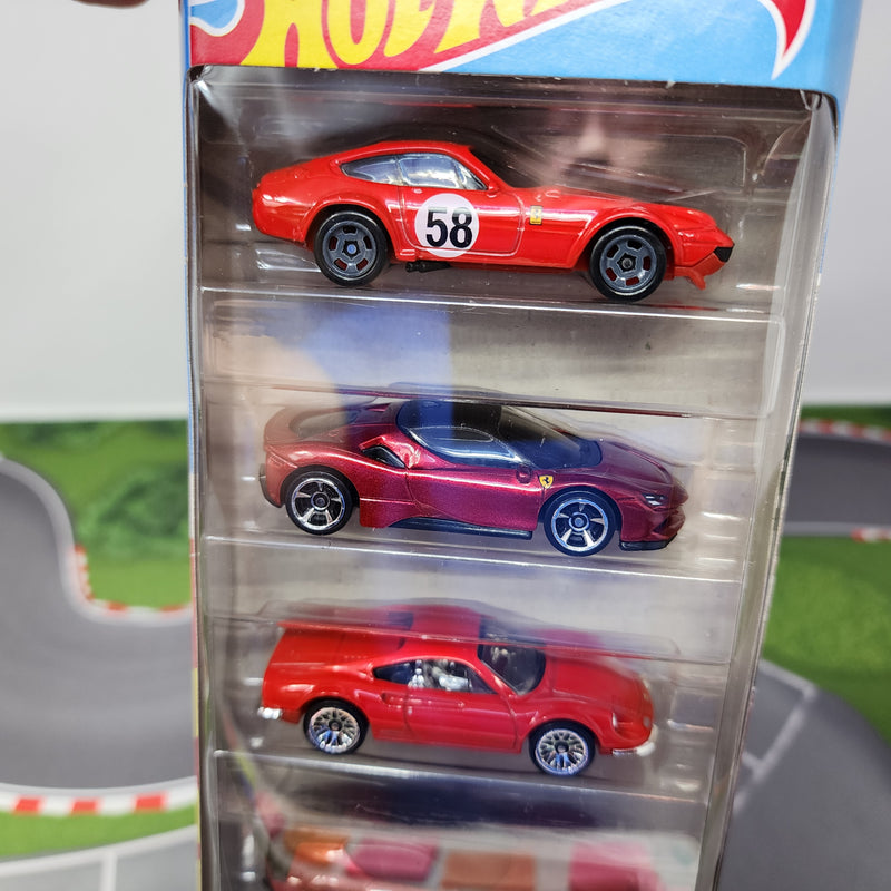 NEW!! FERRARI * 5 Pack * 2026 Hot Wheels Ferrari Pack