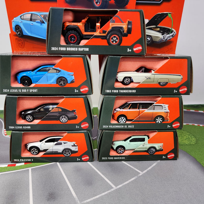 Matchbox Moving Parts 他ミニカー 7台セット Complete 7 Car Set Case K * 2026 Matchbox Moving Parts Lexus