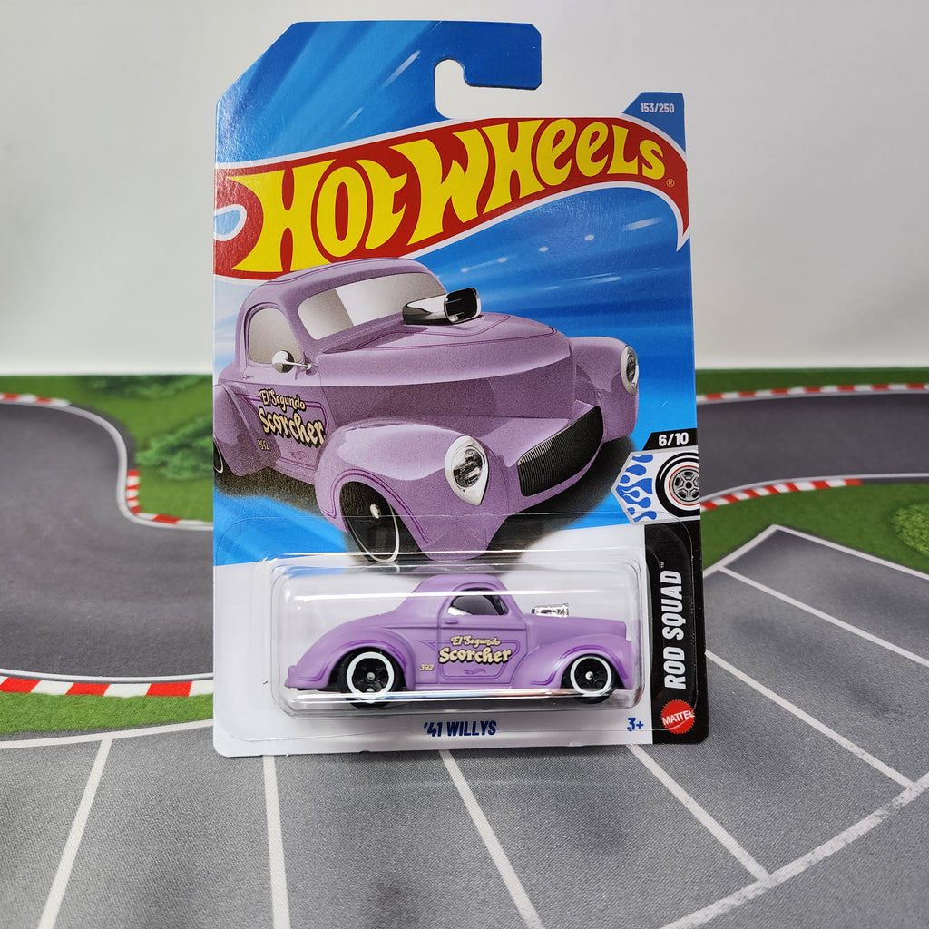 41 Willys #153 * Purple * 2026 Hot Wheels Case H – Wheelcollectors LLC