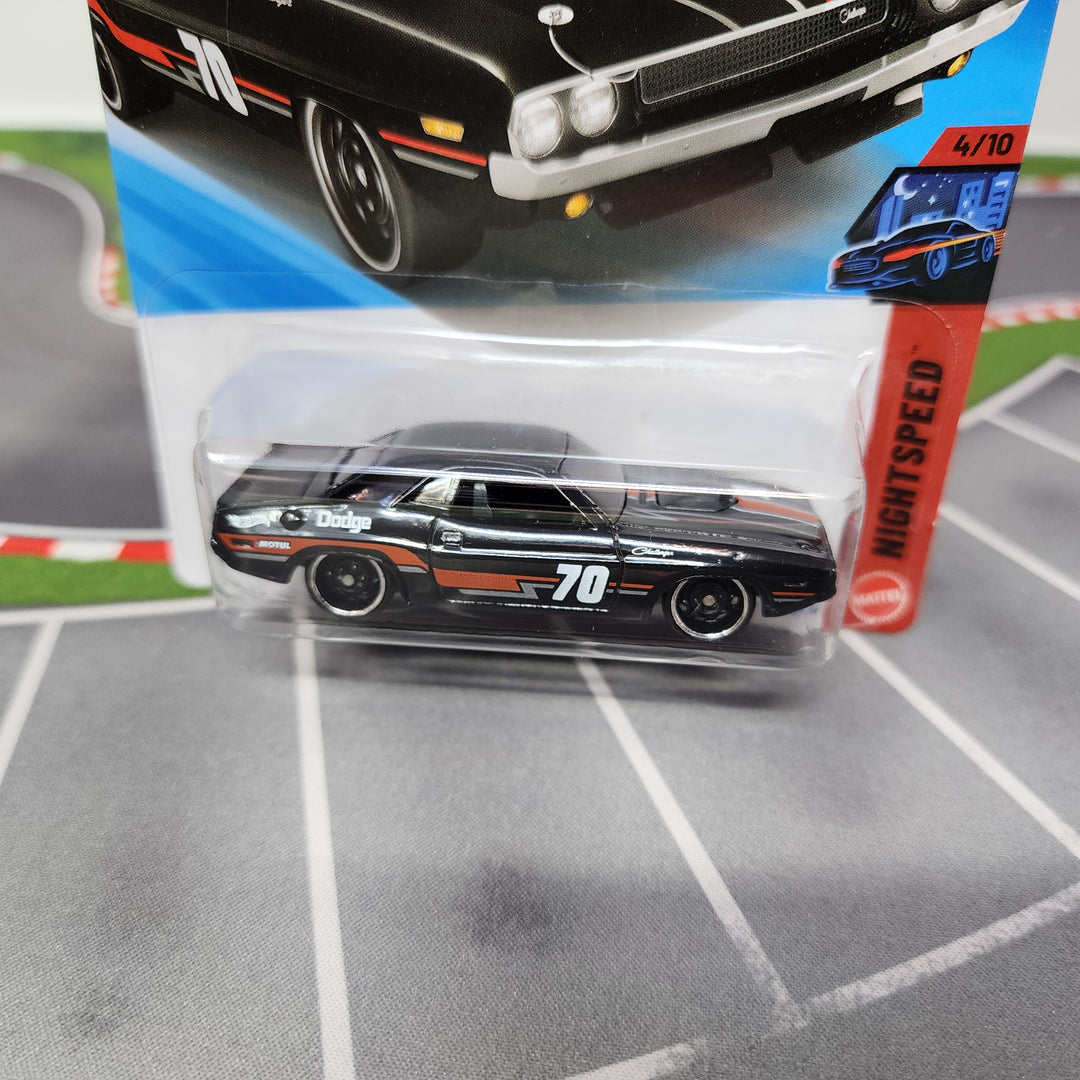 70 Dodge HEMI Challenger #38 * Black * 2026 Hot Wheels Case H
