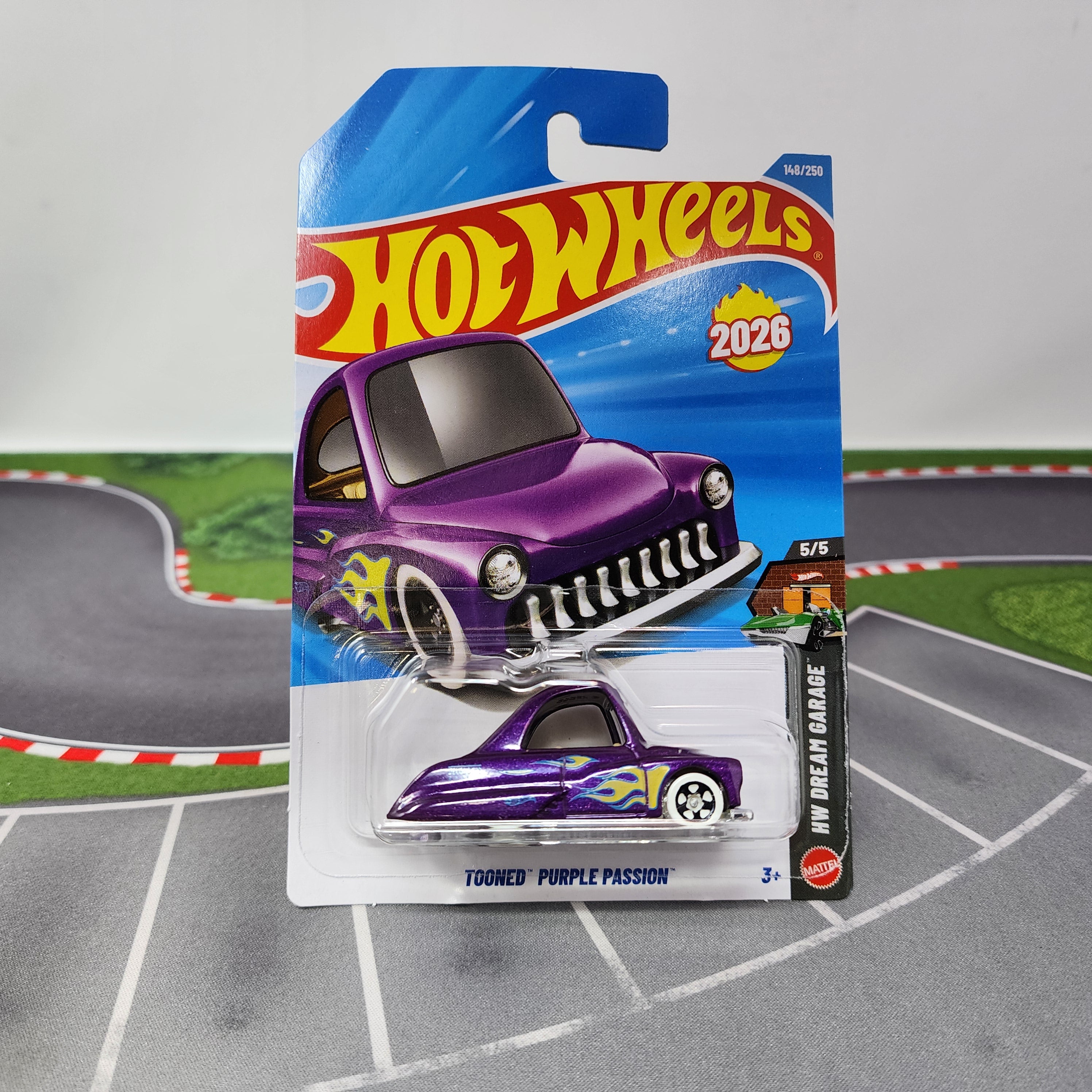 Tooned Purple Passion #148 * Purple * 2026 Hot Wheels Case H