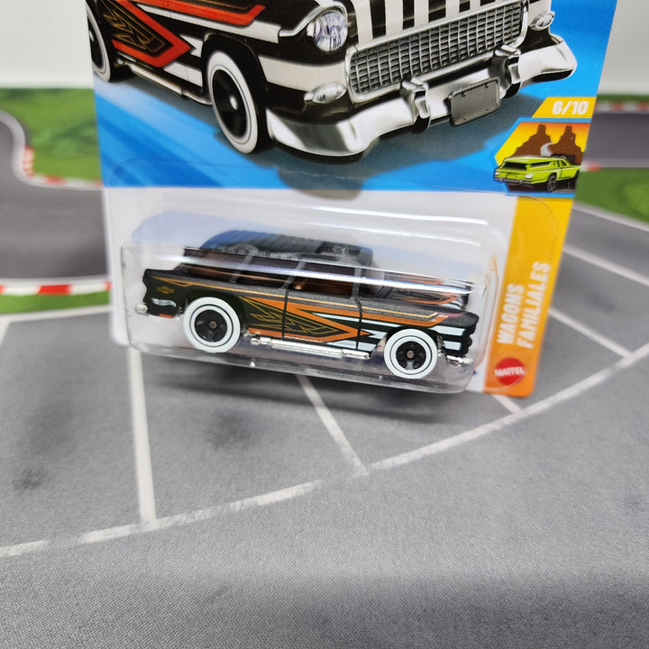 Classic '55 Nomad #164 * Black * 2026 Hot Wheels Case H