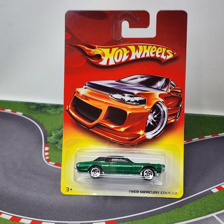 ホットウィール (Hot Wheels) 1968 U.S.A 1968 Mercury Cougar * Green * Hot Wheels HotWheels.com