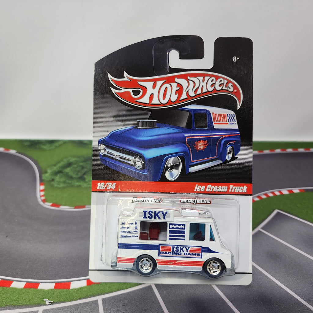 すずきさん専用まとめHOTWHEELS CLASSICS1:18 VWTRUCK Ice Cream Truck ISKY #18 * Hot Wheels Premium Delivery Slick Rides