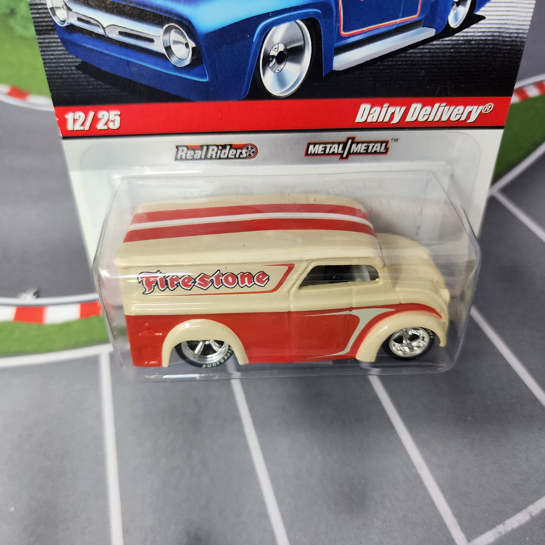 Dairy Delivery Firestone * Hot Wheels Premium Delivery Slick Rides