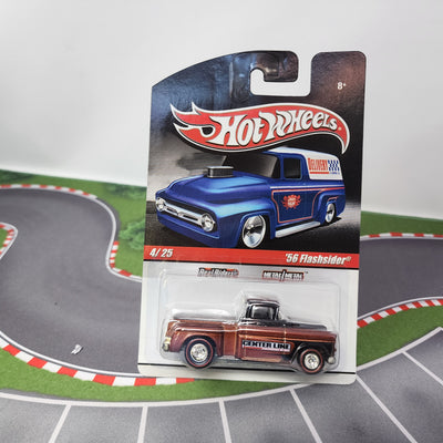 56 Flashsider #4 * Hot Wheels Premium Delivery Slick Rides