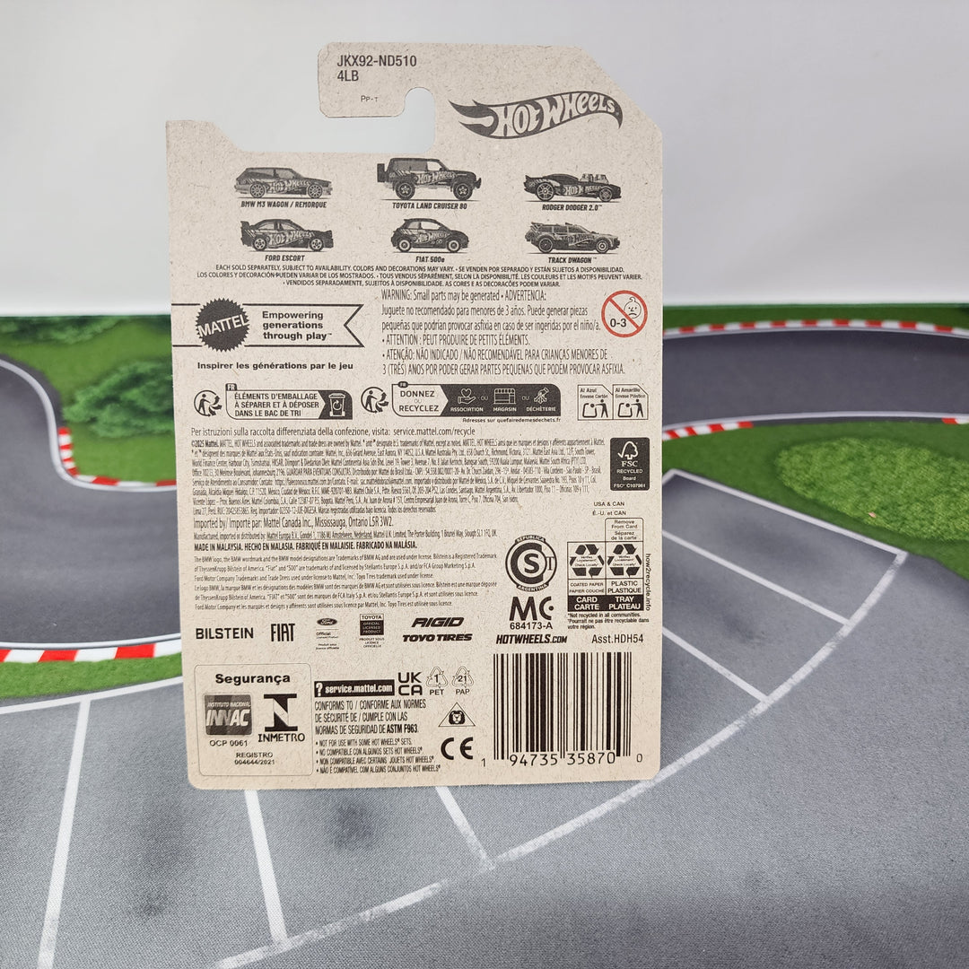 Track Dwagon #6/6 * CHASE * Pearl 7 Chrome Hot Wheels 58th