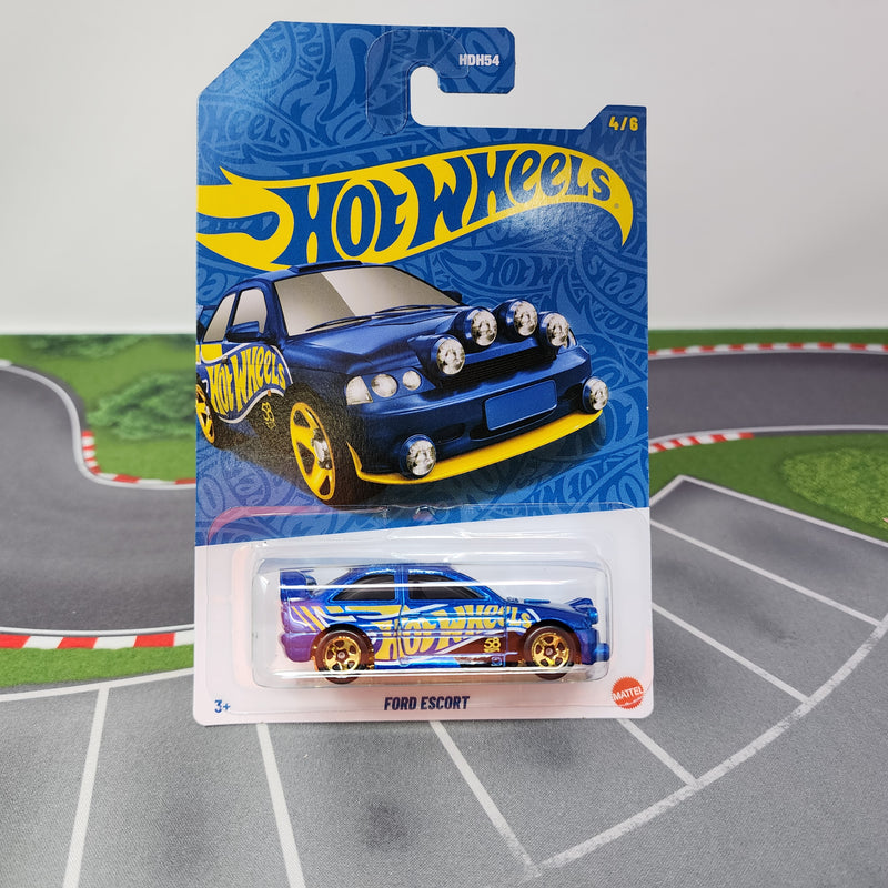Ford Escort #4/6 * Pearl & Chrome Hot Wheels 58th Anniversary Mix