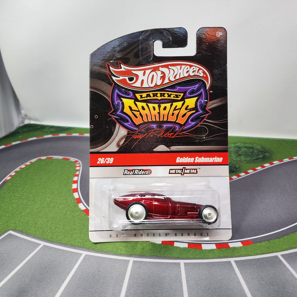 SUPERCHARGER ESTRUS ガレージパンク　廃盤 Golden Submarine * Red * Hot Wheels Premium Larry's Garage