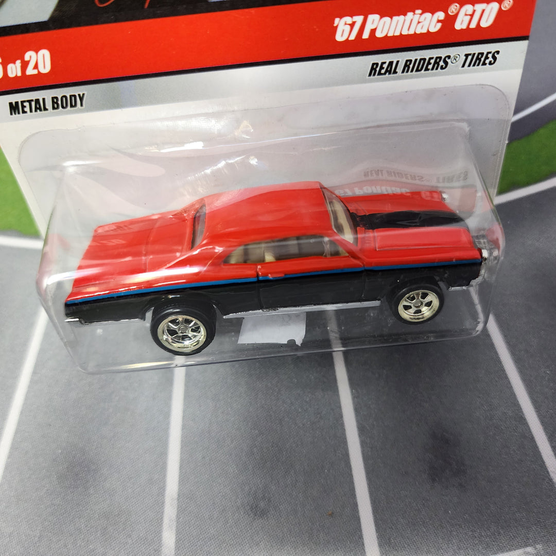 ホットウィール '67 PONTIAC GTO ポンティアックGARAGE 67 Pontiac GTO #6/20 * Hot Wheels Premium Larry's Garage