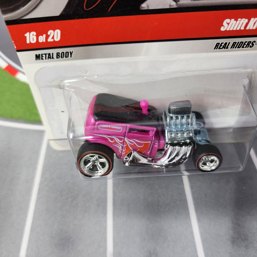 Shift Kicker #16 * Pink * Hot Wheels Premium Larry's Garage