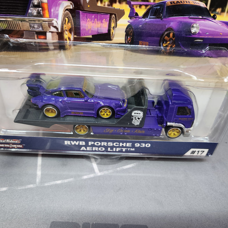 RWB Porsche 930 & Aero Lift * Hot Wheels Team Transport
