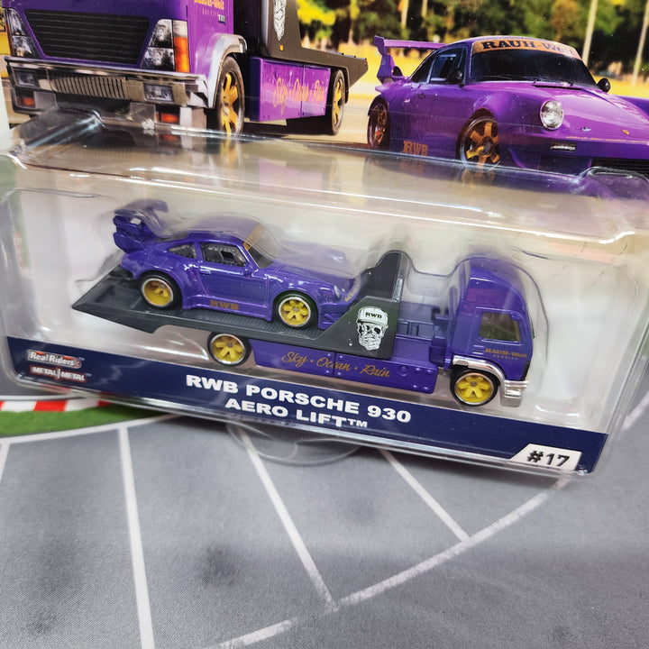 RWB Porsche 930 & Aero Lift * Hot Wheels Team Transport