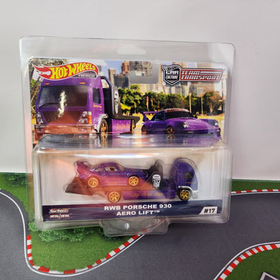 RWB Porsche 930 & Aero Lift * Hot Wheels Team Transport