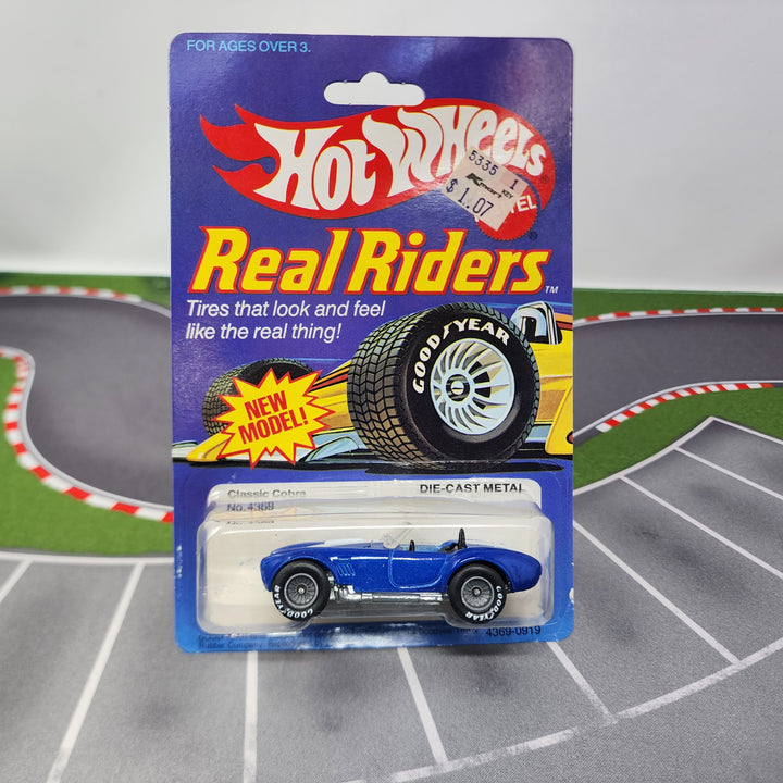 Classic Cobra 4369 * Hot Wheels Real Riders 1982 Hong Kong
