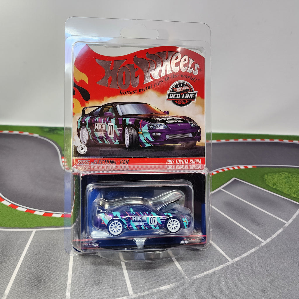 1997 Toyota Supra HKS Super Oil * Hot Wheels Red Line Club RLC