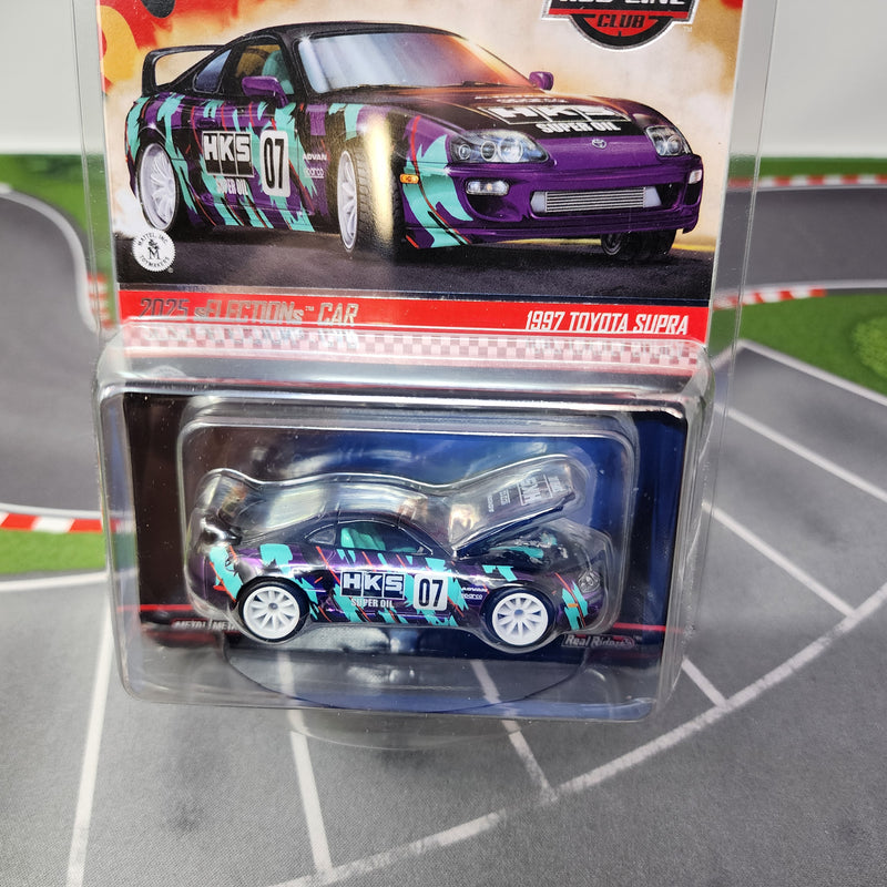 寧*)様 ホットウィール RLC限定 1997 Toyota Supra HKS 2025 RLC sELECTIONs 2: 1997 Toyota Supra | Mattel Creations UK