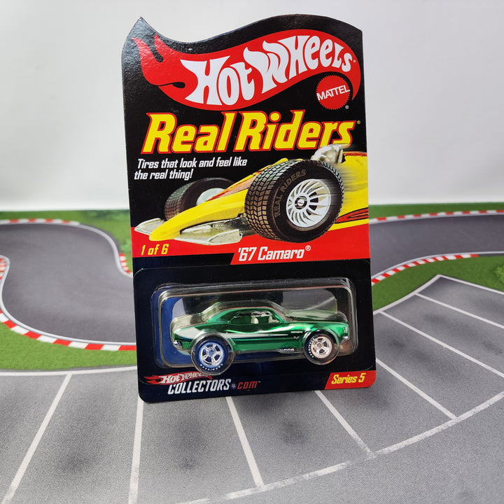 67 Chevy Camaro Real Riders * Hot Wheels Red Line Club RLC
