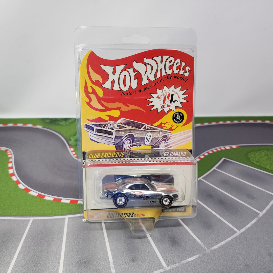 67 Camaro Series One Club Red Stripes * Hot Wheels Red Line Club