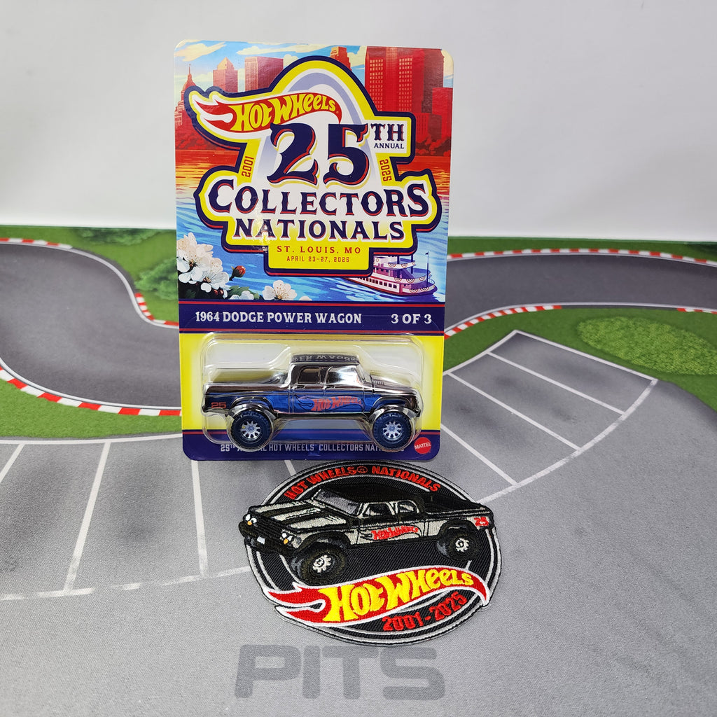 1964 Dodge Power Wagon w/ Patch * Hot Wheels 25th Collectors